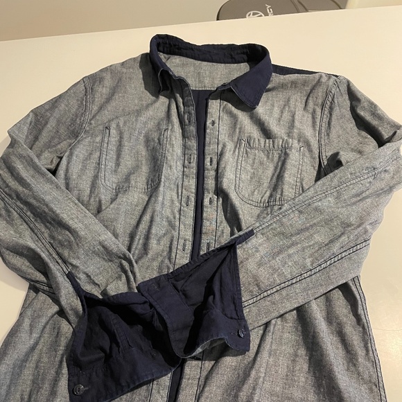 Reversible casual shirt by John Varvatos - Picture 4 of 6